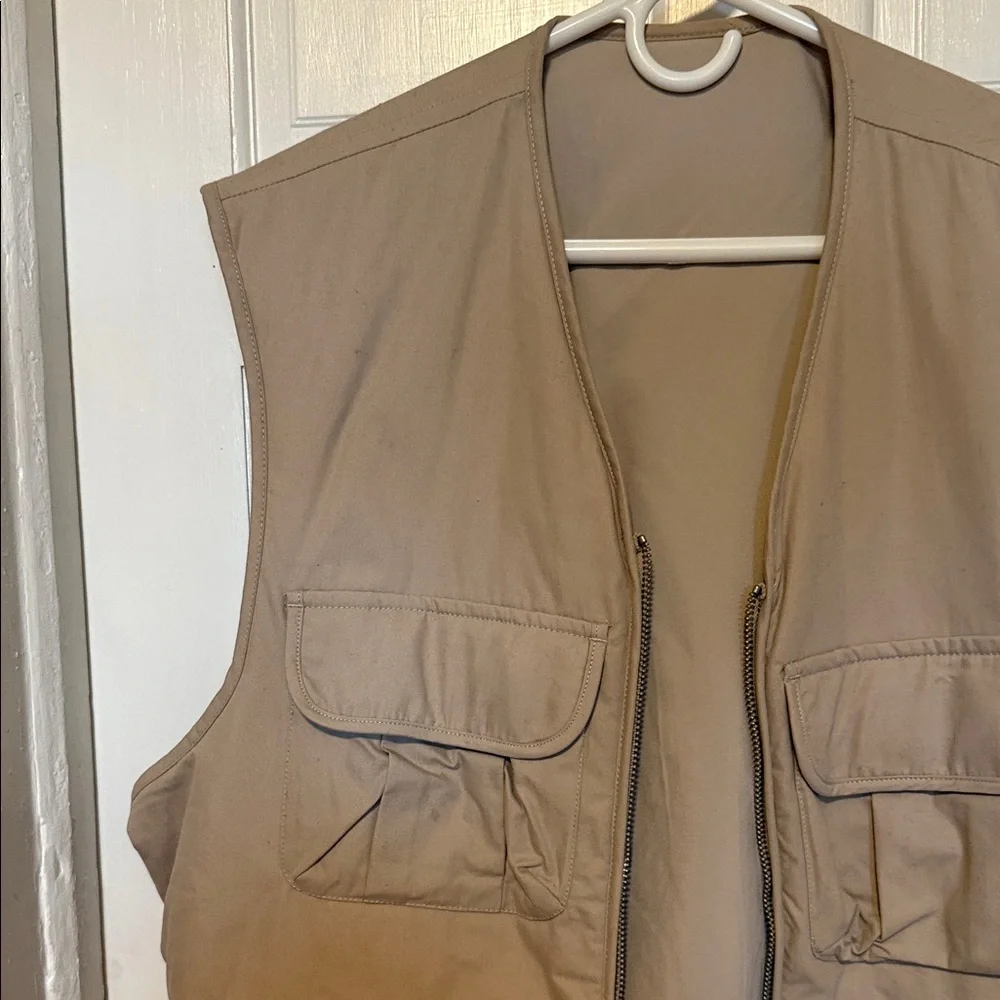 H&M Men's Utility Field Vest - Tan